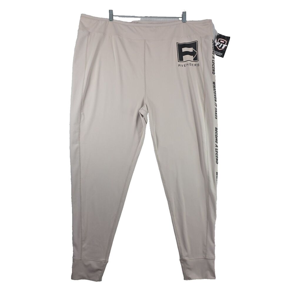 Marvel Fit Joggers Avengers Men's Size 3XL Moisture Wicking Track Pants NWT